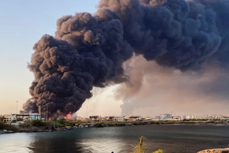 Drone strikes pound Port Sudan, putting aid deliveries at risk